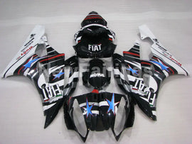 Black and White FIAT - YZF-R6 06-07 Fairing Kit Vehicles & Parts > Vehicle Parts & Accessories > Motor Vehicle Parts >