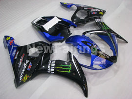 Blue and Black Monster - YZF-R6 03-04 Fairing Kit Vehicles & Parts > Vehicle Parts & Accessories > Motor Vehicle Parts