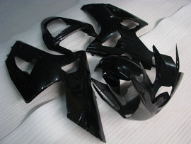 Kit de carénage noir brillant sans autocollants - NINJA ZX-6R 03-04