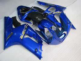 Kit de carénage bleu brillant style usine - NINJA ZX-6R 03-04