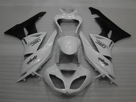 Kit de carénage style usine blanc et noir mat - NINJA ZX-6R 09-12