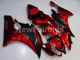 Wine Red and Matte Black Factory Style - YZF-R6 06-07 Fairing Kit Vehicles & Parts > Vehicle Parts & Accessories >