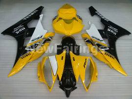 Yellow White and Black Factory Style - YZF-R6 06-07 Fairing Kit Vehicles & Parts > Vehicle Parts & Accessories > Motor