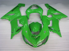 Charger l'image dans la galerie, All Green Factory Style - NINJA ZX-6R 05-06 Fairing Kit