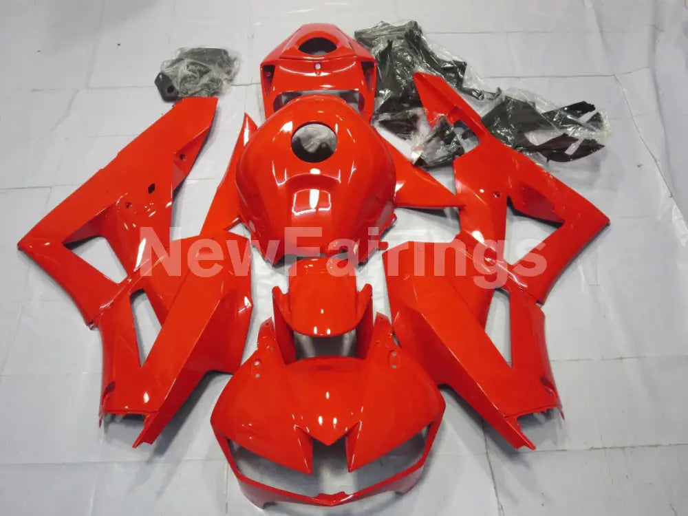 All Red No decals- CBR600RR 13-23 Fairing Kit