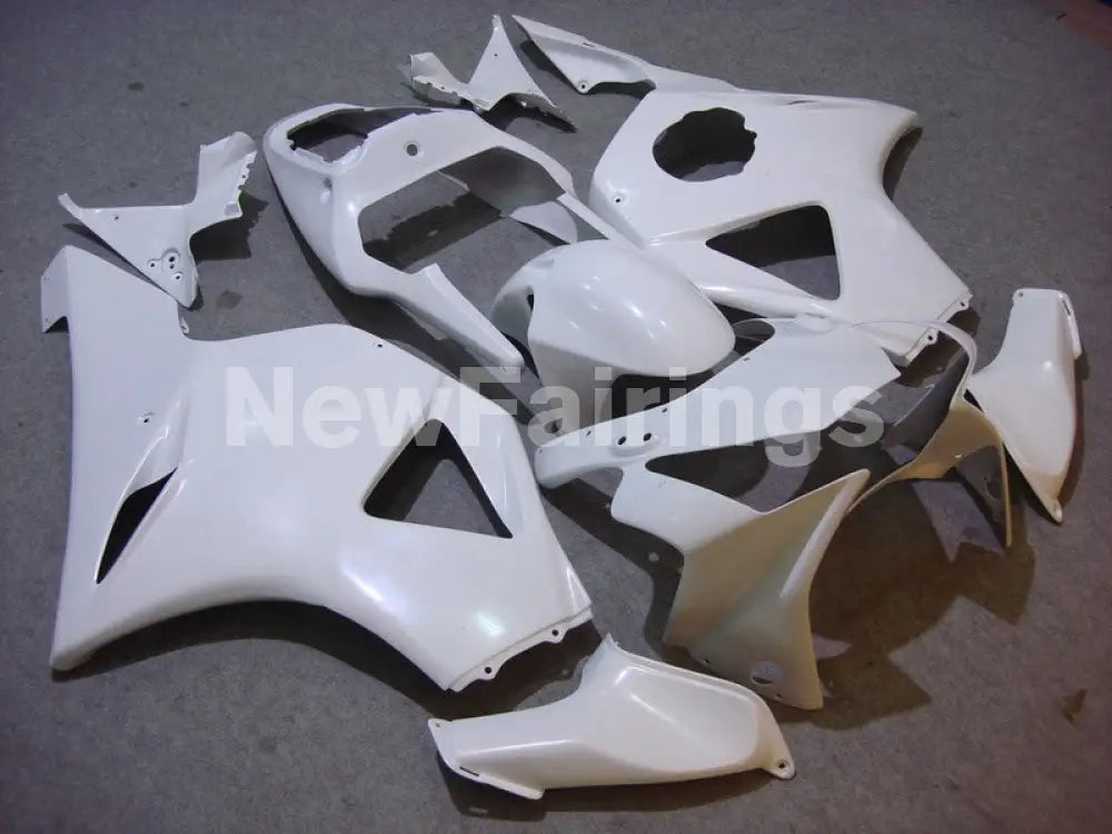 All White No decals - CBR 954 RR 02-03 Fairing Kit