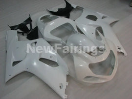 All White No decals - GSX-R600 01-03 Fairing Kit