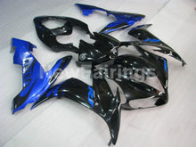 Charger l&#39;image dans la galerie, Black and Blue Flame - YZF-R1 04-06 Fairing Kit - Vehicles