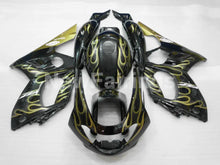 Charger l&#39;image dans la galerie, Black and Golden Flame - YZF600R Thundercat 96-07 Fairing Kit Vehicles &amp; Parts &gt; Vehicle Parts &amp; Accessories &gt; Motor