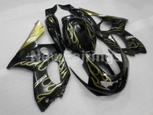 Charger l&#39;image dans la galerie, Black and Golden Flame - YZF600R Thundercat 96-07 Fairing Kit Vehicles &amp; Parts &gt; Vehicle Parts &amp; Accessories &gt; Motor