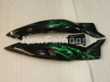 Charger l&#39;image dans la galerie, Black and Green Flame - YZF600R Thundercat 96-07 Fairing Kit Vehicles &amp; Parts &gt; Vehicle Parts &amp; Accessories &gt; Motor