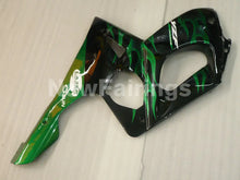 Charger l&#39;image dans la galerie, Black and Green Flame - YZF600R Thundercat 96-07 Fairing Kit Vehicles &amp; Parts &gt; Vehicle Parts &amp; Accessories &gt; Motor