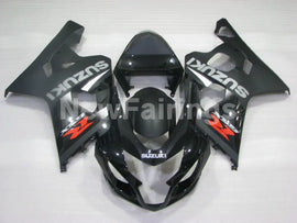 Black and Matte Black Factory Style - GSX-R600 04-05 Fairing Kit