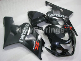 Black and Matte Black Factory Style - GSX-R600 04-05 Fairing Kit