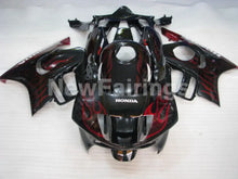Charger l&#39;image dans la galerie, Black and Red Flame - CBR600 F3 95-96 Fairing Kit - Vehicles