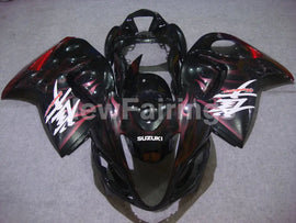 Black and Red Flame - GSX1300R Hayabusa 08-20 Fairing Kit