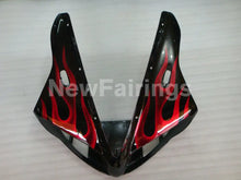 Charger l&#39;image dans la galerie, Black and Red Flame - YZF-R1 02-03 Fairing Kit - Vehicles &amp;