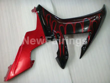 Charger l&#39;image dans la galerie, Black and Red Flame - YZF-R1 02-03 Fairing Kit - Vehicles &amp;