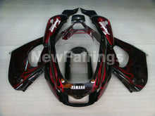 Charger l&#39;image dans la galerie, Black and Red Flame - YZF1000R Thunderace 96-05 Fairing Kit Vehicles &amp; Parts &gt; Vehicle Parts &amp; Accessories &gt; Motor