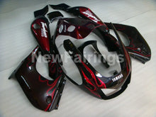Charger l&#39;image dans la galerie, Black and Red Flame - YZF1000R Thunderace 96-05 Fairing Kit Vehicles &amp; Parts &gt; Vehicle Parts &amp; Accessories &gt; Motor