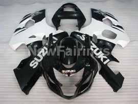 Black and White Factory Style - GSX-R600 04-05 Fairing Kit