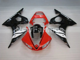 Black and White Red Factory Style - YZF-R6 03-04 Fairing Kit Vehicles & Parts > Vehicle Parts & Accessories > Motor
