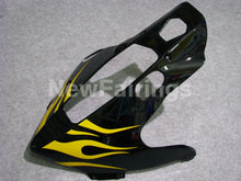 Charger l&#39;image dans la galerie, Black and Yellow Flame - YZF1000R Thunderace 96-05 Fairing Kit Vehicles &amp; Parts &gt; Vehicle Parts &amp; Accessories &gt; Motor