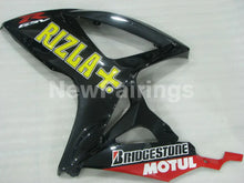 Charger l&#39;image dans la galerie, Black and Yellow Rizla - GSX-R600 06-07 Fairing Kit