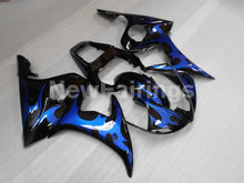 Charger l'image dans la galerie, Black and Blue Factory Style - YZF-R6 03-04 Fairing Kit Vehicles &amp; Parts > Vehicle Parts &amp; Accessories > Motor Vehicle
