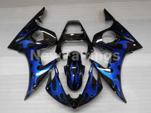 Charger l'image dans la galerie, Black and Blue Factory Style - YZF-R6 03-04 Fairing Kit Vehicles &amp; Parts > Vehicle Parts &amp; Accessories > Motor Vehicle