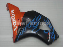 Charger l'image dans le visualiseur de la galerie, Black and Blue Flame - CBR 954 RR 02-03 Fairing Kit