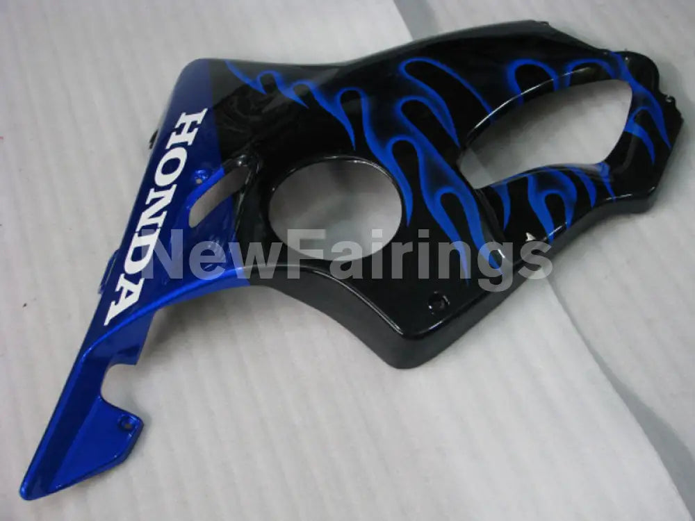 Black and Blue Flame - CBR600 F4 99-00 Fairing Kit