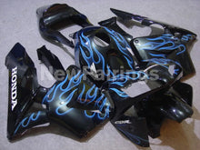 Charger l'image dans la galerie, Black and Blue Flame - CBR600RR 03-04 Fairing Kit - Vehicles