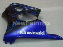 Charger l&#39;image dans la galerie, Black and Blue Flame NINJA ZX 6R 00 02 Fairing Kit Vehicles