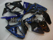 Charger l&#39;image dans la galerie, Black and Blue Flame NINJA ZX 6R 00 02 Fairing Kit Vehicles