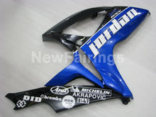 Charger l'image dans la galerie, Black and Blue Jordan - GSX-R600 06-07 Fairing Kit -