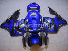 Charger l'image dans la galerie, Black and Deep Blue Factory Style - CBR600RR 03-04 Fairing
