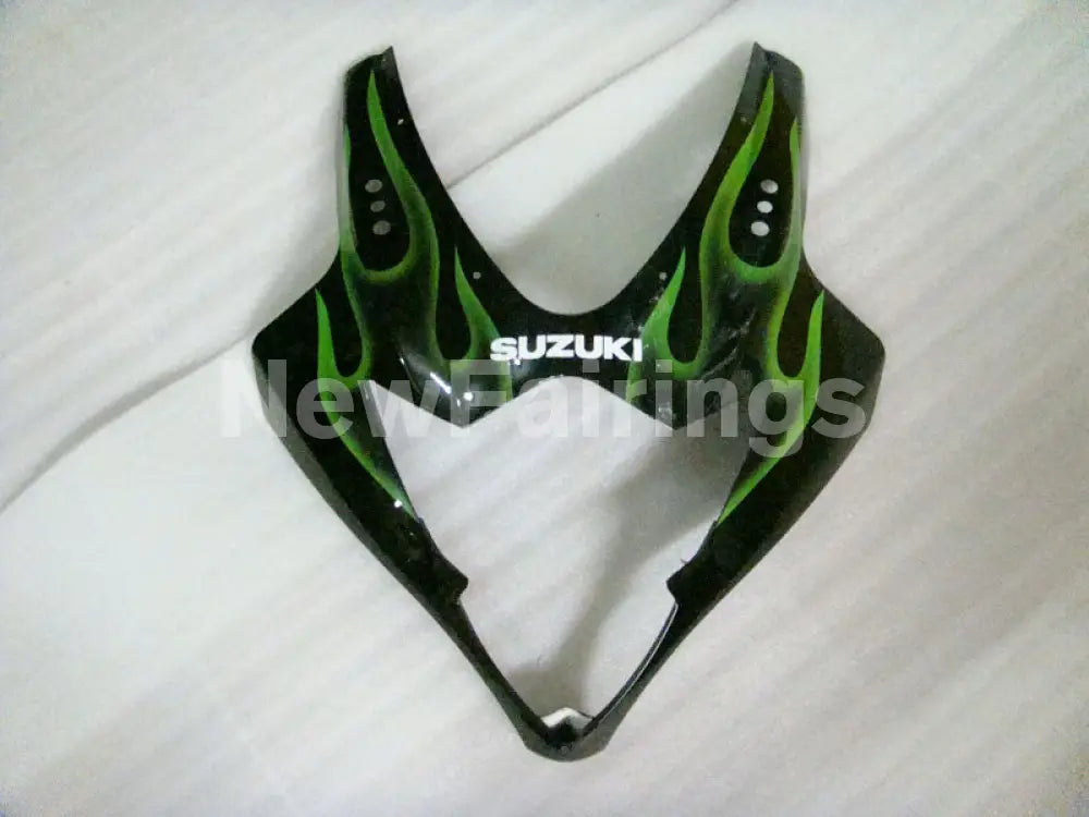 Black and Green Flame - GSX-R1000 05-06 Fairing Kit
