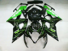 Charger l'image dans le visualiseur de la galerie, Black and Green Flame - GSX-R1000 05-06 Fairing Kit