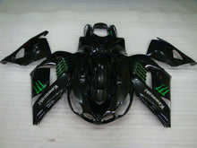 Charger l&#39;image dans la galerie, Black and Green Monster - NINJA ZX-14R 06-11 Fairing Kit