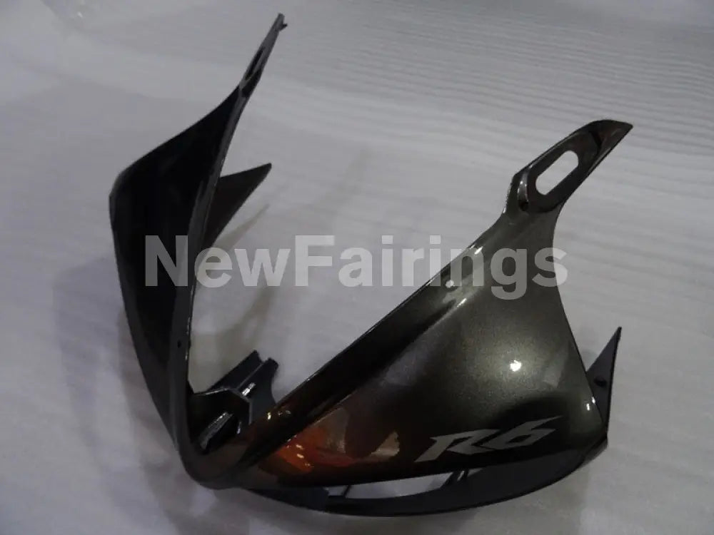 Black and Grey Factory Style - YZF-R6 03-04 Fairing Kit Vehicles & Parts > Vehicle Parts & Accessories > Motor Vehicle