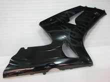 Charger l'image dans la galerie, Black and Grey Flame - NINJA ZX-6R 03-04 Fairing Kit