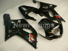 Charger l'image dans la galerie, Black and Matte Black Factory Style - GSX-R600 01-03 Fairing Kit