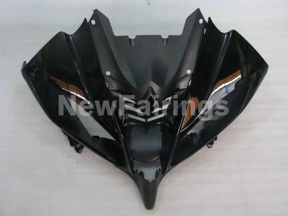 Black and Matte Black with White Stickers Factory Style - YZF-R6 08-16 Fairing Kit Vehicles & Parts > Vehicle Parts &