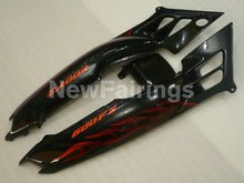 Charger l&#39;image dans la galerie, Black and Orange Flame - CBR600 F2 91-94 Fairing Kit -