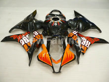 Charger l&#39;image dans la galerie, Black and Orange Rossi - CBR600RR 09-12 Fairing Kit -
