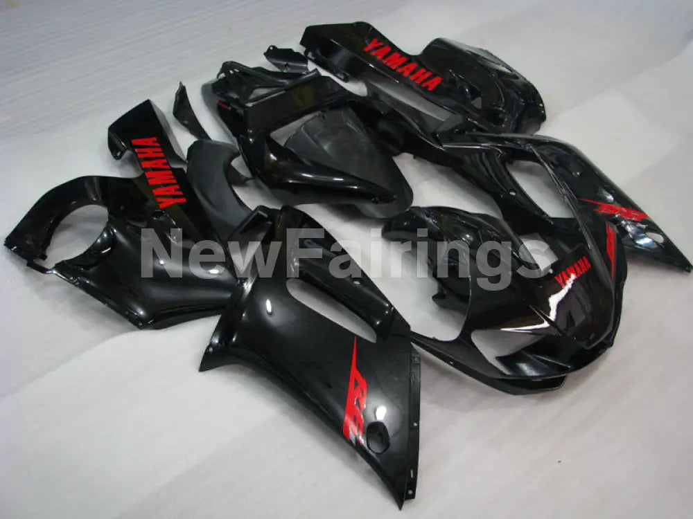 Black with Red Decals Factory Style - YZF-R6 98-02 Fairing Kit Vehicles & Parts > Vehicle Parts & Accessories > Motor