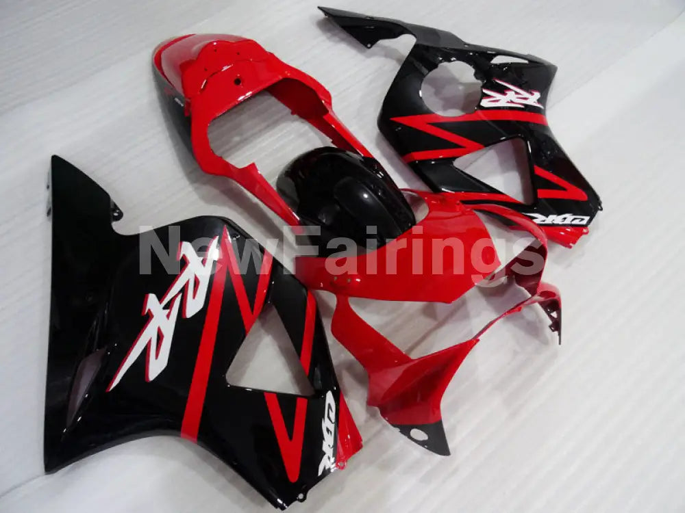 Black and Red Factory Style - CBR 954 RR 02-03 Fairing Kit
