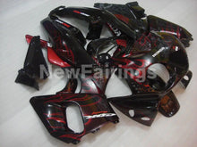 Charger l&#39;image dans la galerie, Black and Red Flame - CBR 900 RR 92-93 Fairing Kit -