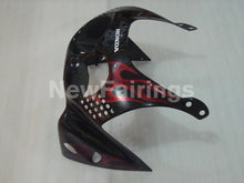 Charger l&#39;image dans la galerie, Black and Red Flame - CBR 900 RR 92-93 Fairing Kit -